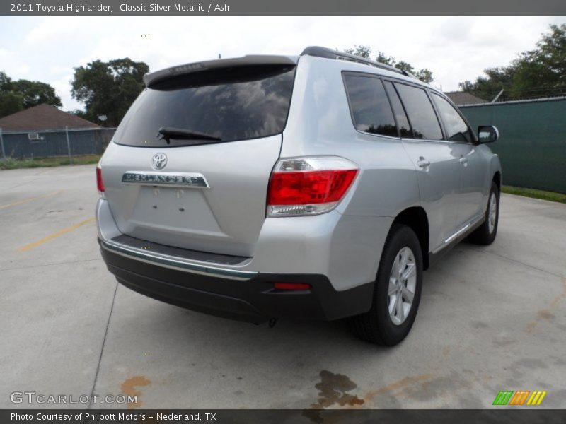 Classic Silver Metallic / Ash 2011 Toyota Highlander