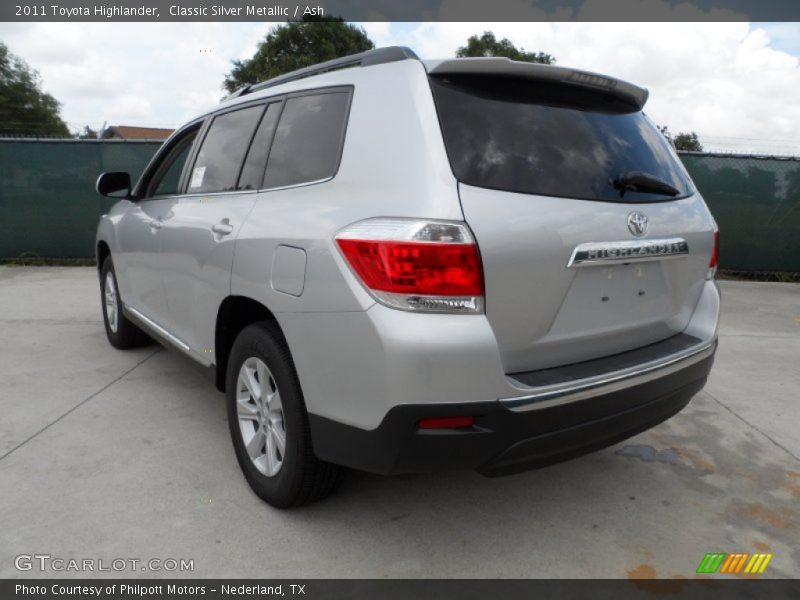 Classic Silver Metallic / Ash 2011 Toyota Highlander
