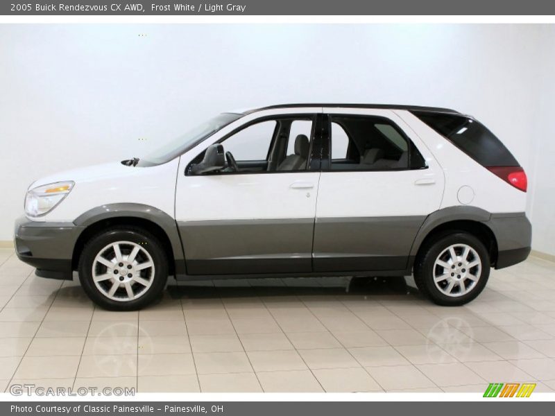 Frost White / Light Gray 2005 Buick Rendezvous CX AWD