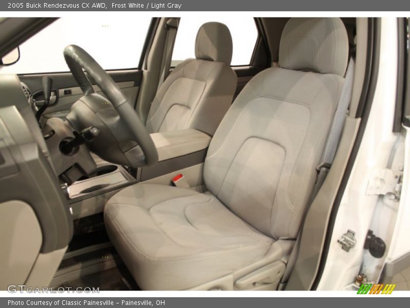 Frost White / Light Gray 2005 Buick Rendezvous CX AWD