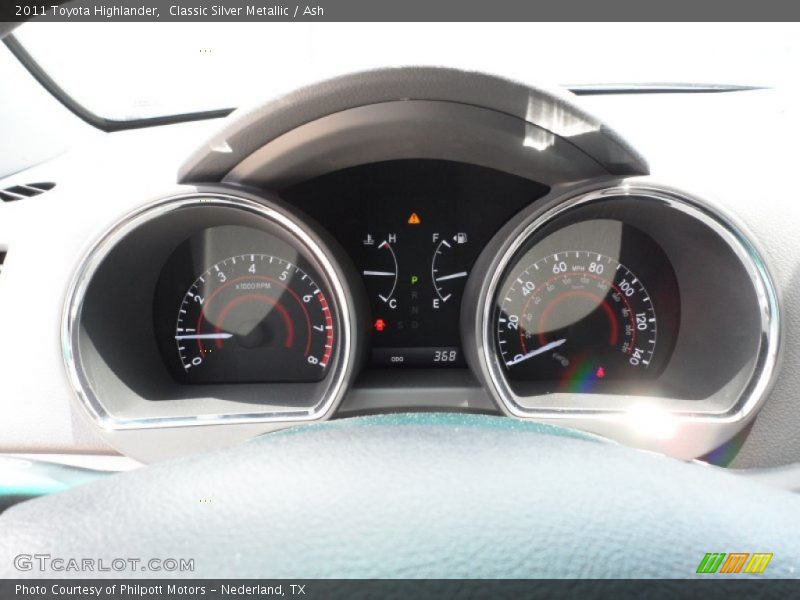  2011 Highlander   Gauges