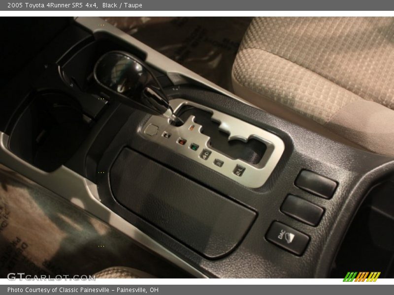 Black / Taupe 2005 Toyota 4Runner SR5 4x4