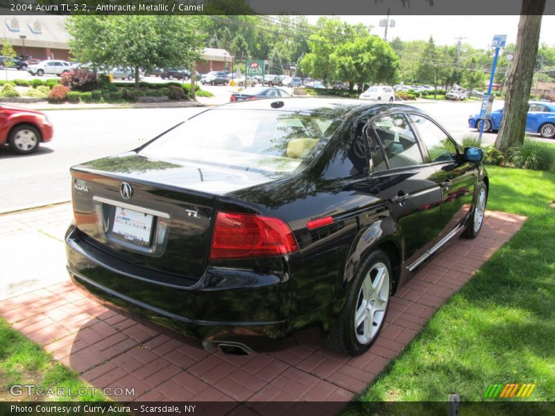 Anthracite Metallic / Camel 2004 Acura TL 3.2
