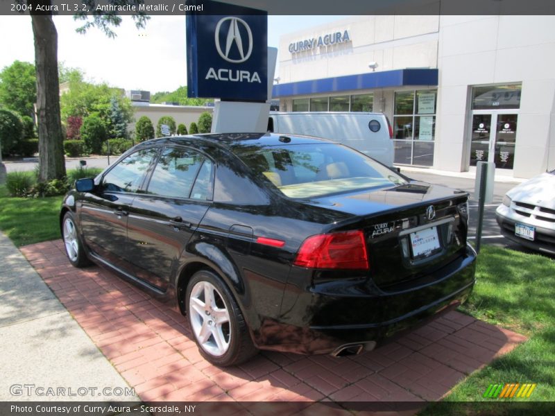 Anthracite Metallic / Camel 2004 Acura TL 3.2