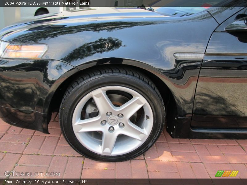 Anthracite Metallic / Camel 2004 Acura TL 3.2