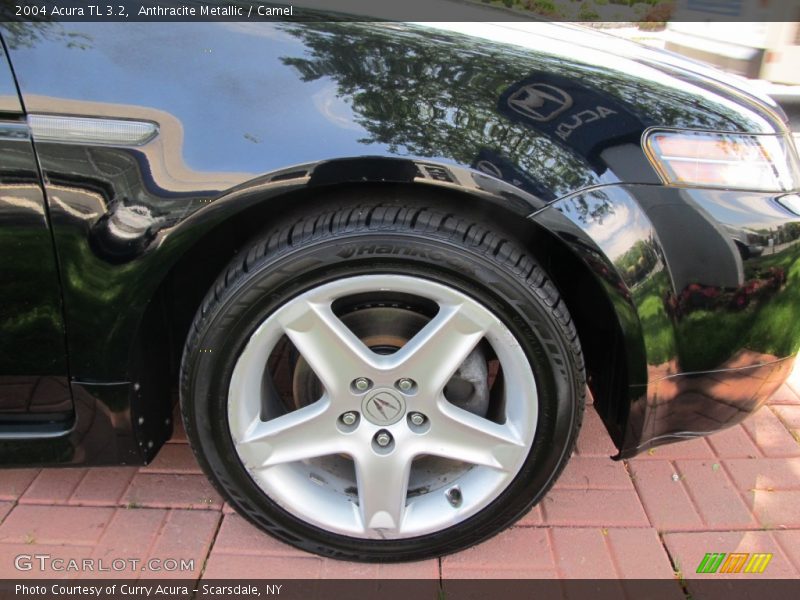 Anthracite Metallic / Camel 2004 Acura TL 3.2