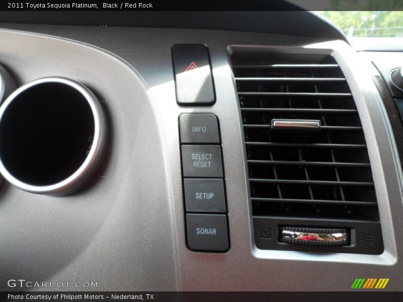 Controls of 2011 Sequoia Platinum