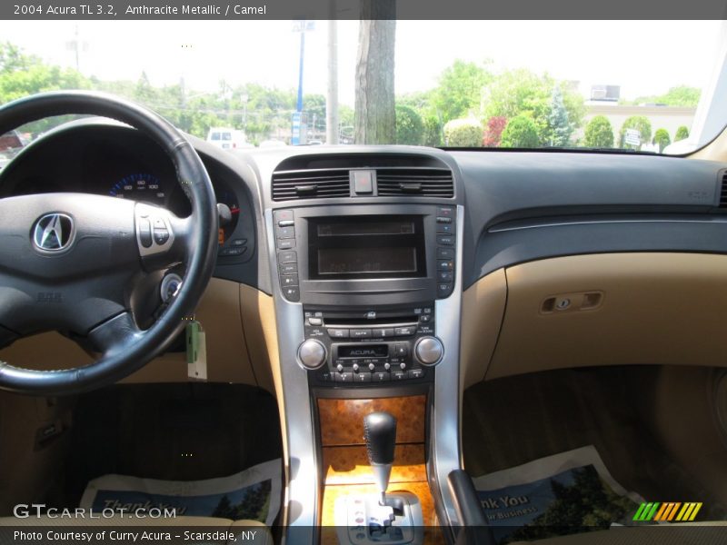 Anthracite Metallic / Camel 2004 Acura TL 3.2
