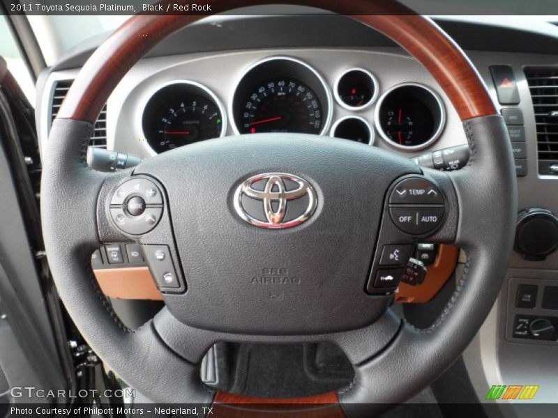  2011 Sequoia Platinum Steering Wheel
