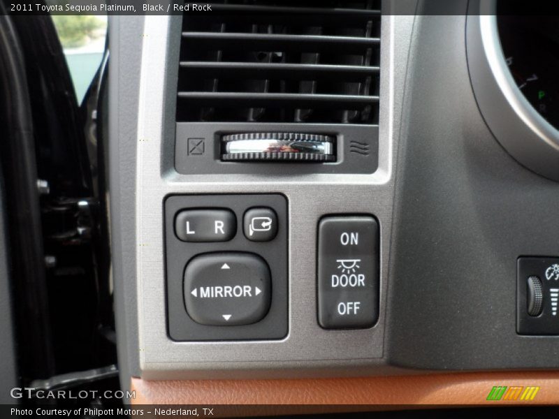 Controls of 2011 Sequoia Platinum