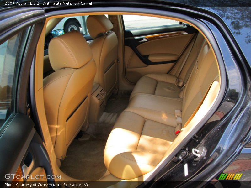 Anthracite Metallic / Camel 2004 Acura TL 3.2