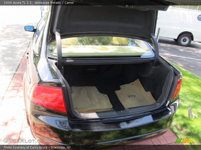 Anthracite Metallic / Camel 2004 Acura TL 3.2