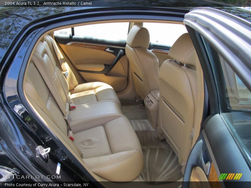 Anthracite Metallic / Camel 2004 Acura TL 3.2