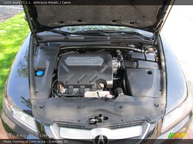 Anthracite Metallic / Camel 2004 Acura TL 3.2