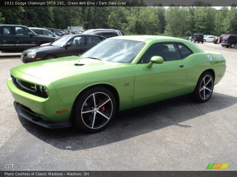 Front 3/4 View of 2011 Challenger SRT8 392