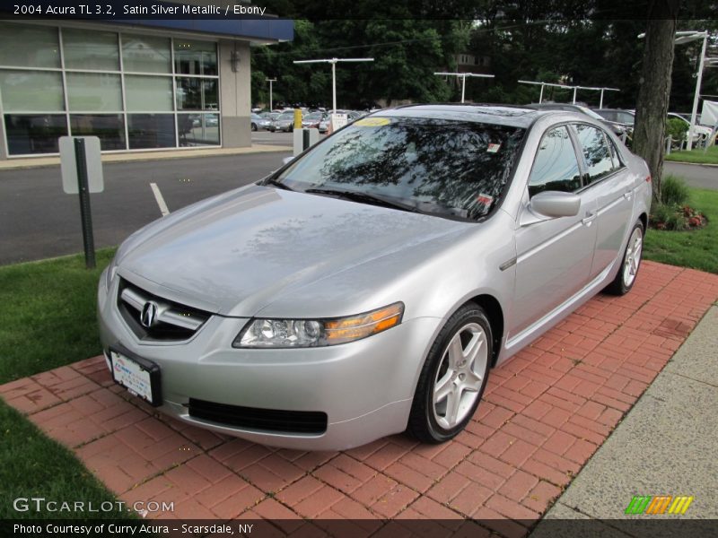 Satin Silver Metallic / Ebony 2004 Acura TL 3.2