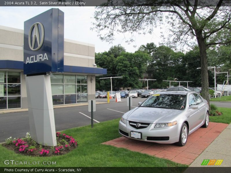 Satin Silver Metallic / Ebony 2004 Acura TL 3.2