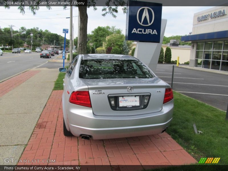 Satin Silver Metallic / Ebony 2004 Acura TL 3.2