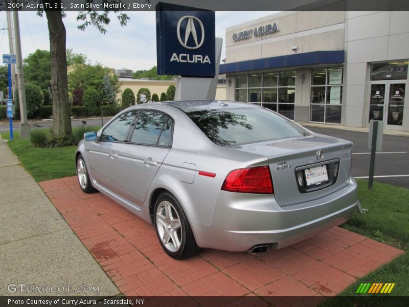 Satin Silver Metallic / Ebony 2004 Acura TL 3.2