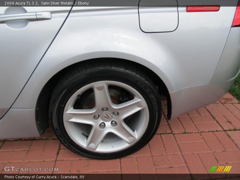 Satin Silver Metallic / Ebony 2004 Acura TL 3.2