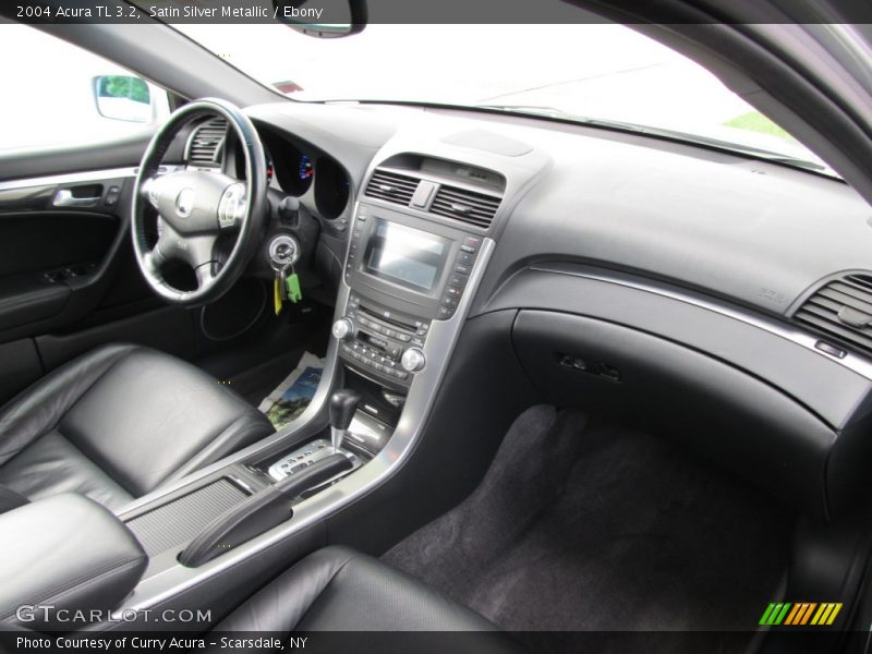 Satin Silver Metallic / Ebony 2004 Acura TL 3.2
