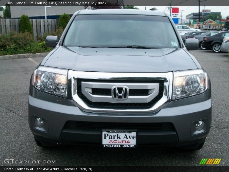 Sterling Gray Metallic / Black 2009 Honda Pilot Touring 4WD