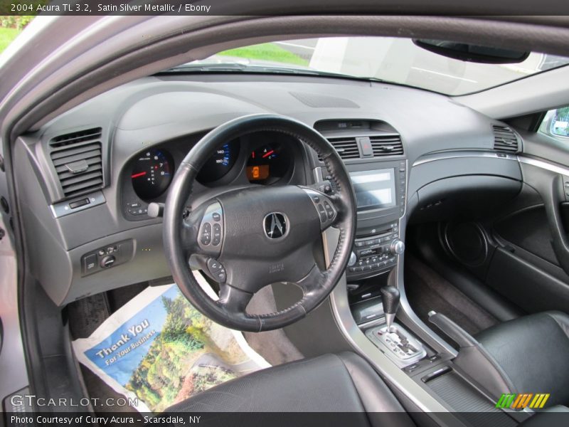 Satin Silver Metallic / Ebony 2004 Acura TL 3.2