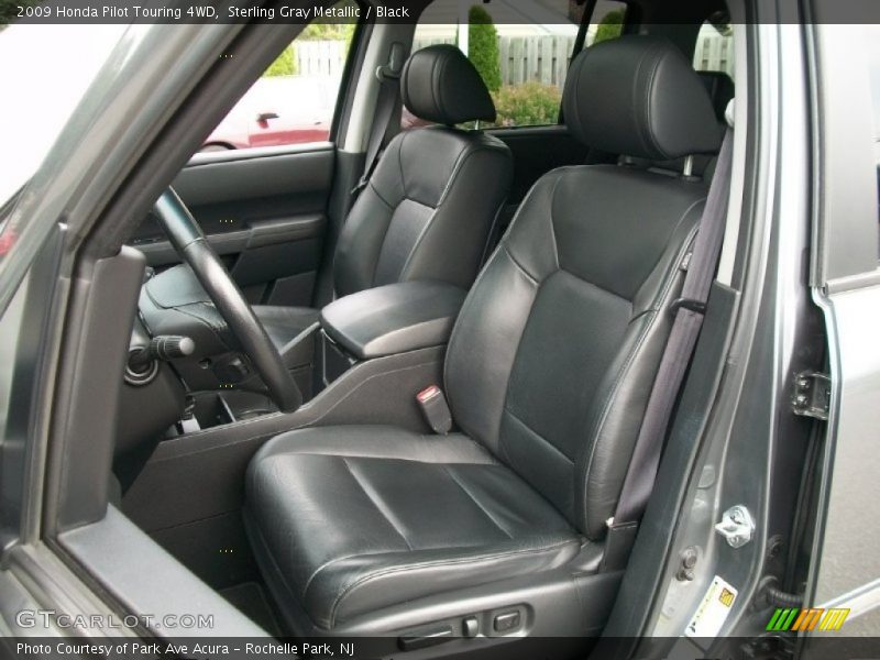 Sterling Gray Metallic / Black 2009 Honda Pilot Touring 4WD