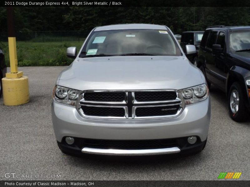 Bright Silver Metallic / Black 2011 Dodge Durango Express 4x4