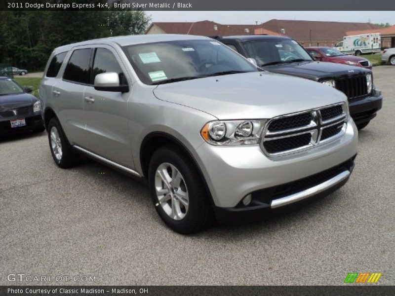 Bright Silver Metallic / Black 2011 Dodge Durango Express 4x4