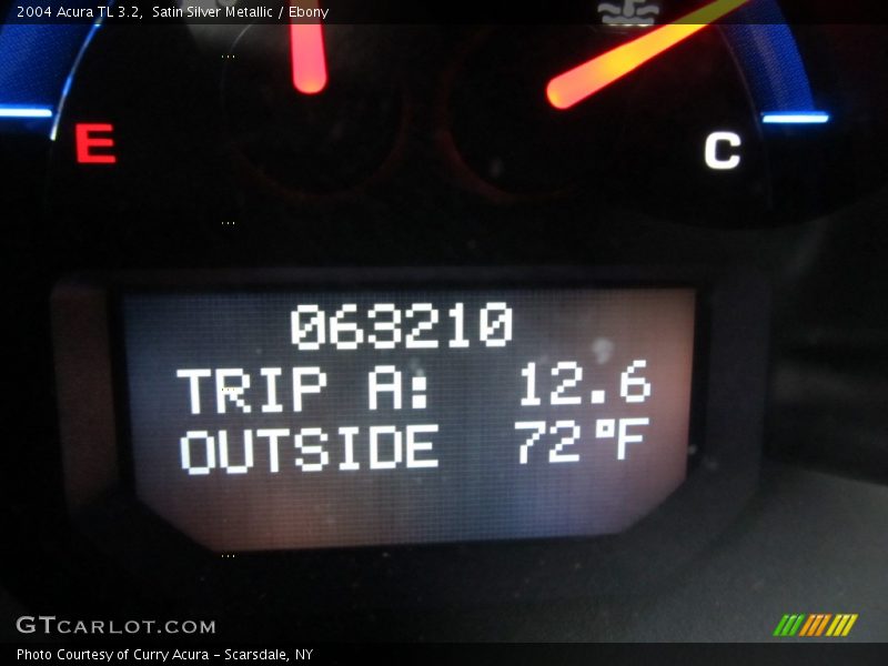 Satin Silver Metallic / Ebony 2004 Acura TL 3.2