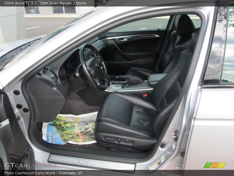 Satin Silver Metallic / Ebony 2004 Acura TL 3.2