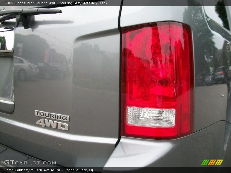 Sterling Gray Metallic / Black 2009 Honda Pilot Touring 4WD