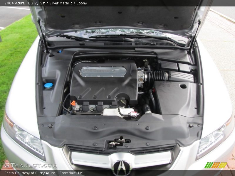 Satin Silver Metallic / Ebony 2004 Acura TL 3.2