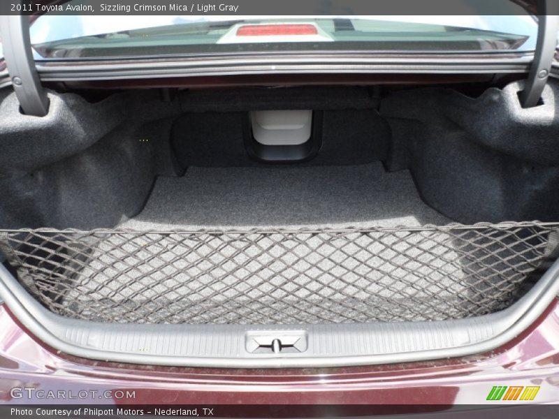 Sizzling Crimson Mica / Light Gray 2011 Toyota Avalon