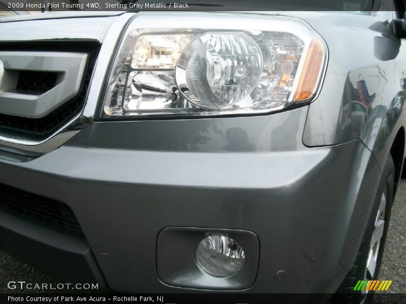 Sterling Gray Metallic / Black 2009 Honda Pilot Touring 4WD