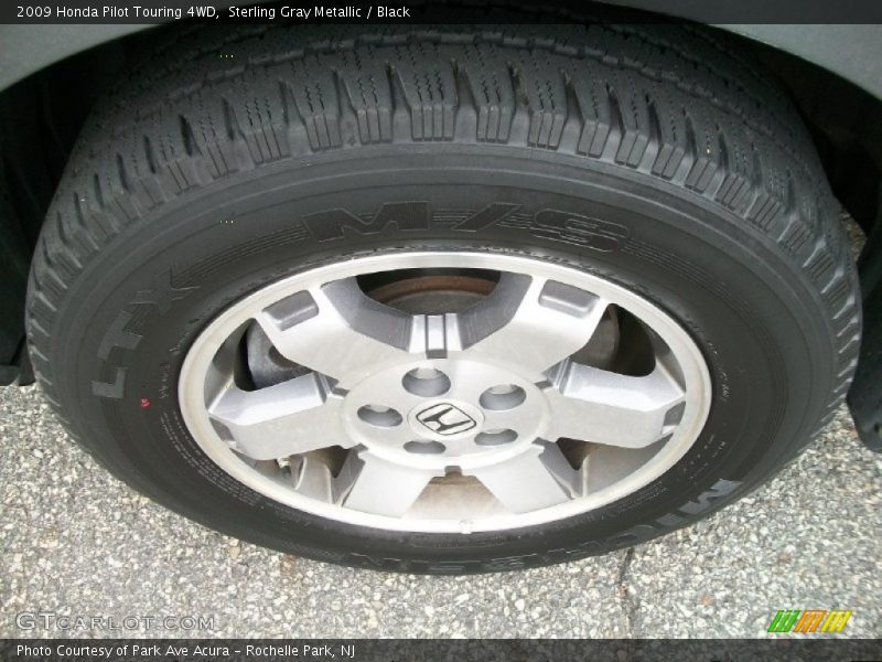 Sterling Gray Metallic / Black 2009 Honda Pilot Touring 4WD