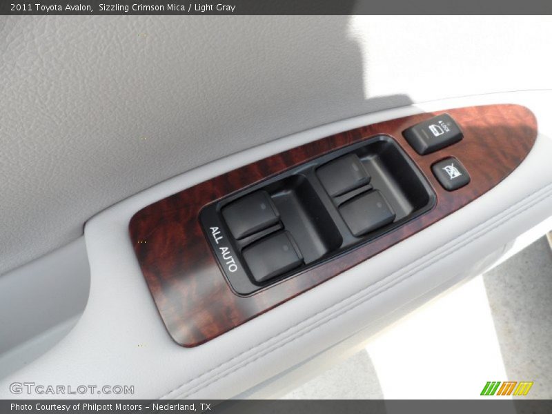 Sizzling Crimson Mica / Light Gray 2011 Toyota Avalon