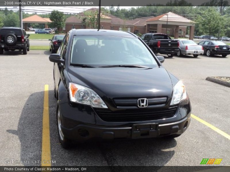 Nighthawk Black Pearl / Black 2008 Honda CR-V LX