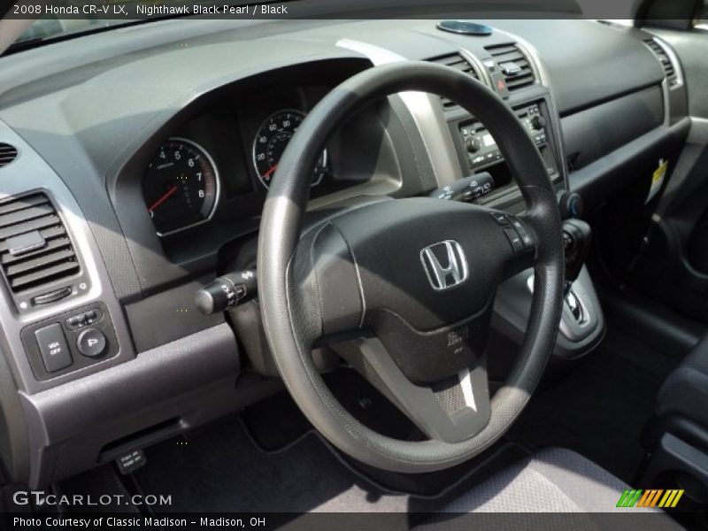Nighthawk Black Pearl / Black 2008 Honda CR-V LX