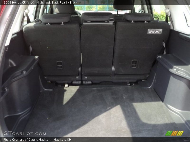 Nighthawk Black Pearl / Black 2008 Honda CR-V LX