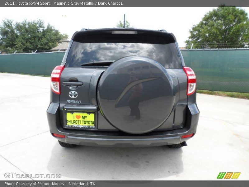 Magnetic Gray Metallic / Dark Charcoal 2011 Toyota RAV4 Sport