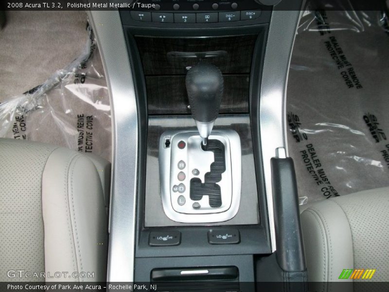 Polished Metal Metallic / Taupe 2008 Acura TL 3.2