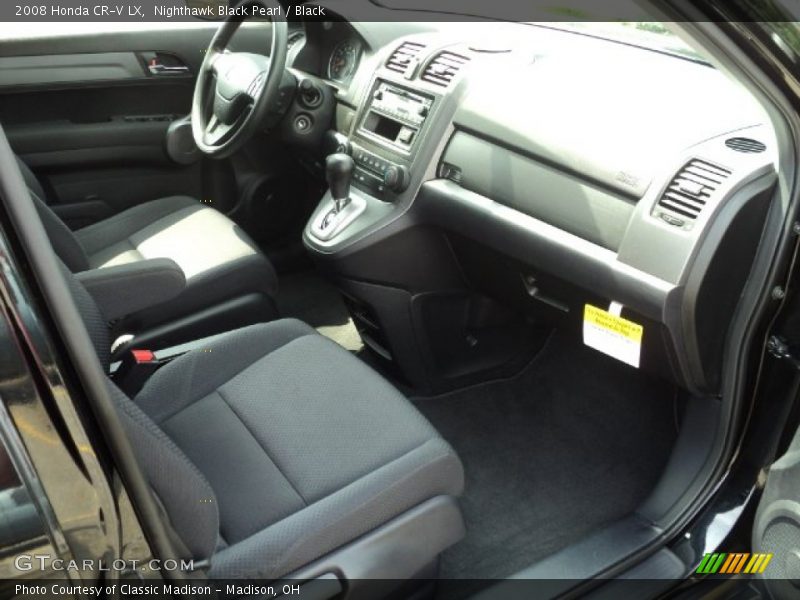 Nighthawk Black Pearl / Black 2008 Honda CR-V LX