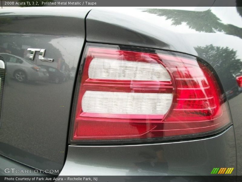 Polished Metal Metallic / Taupe 2008 Acura TL 3.2