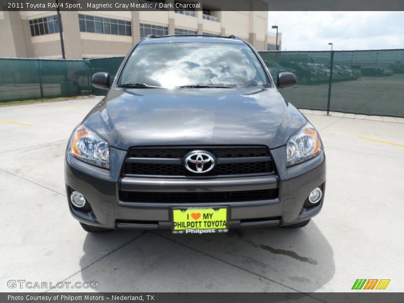 Magnetic Gray Metallic / Dark Charcoal 2011 Toyota RAV4 Sport