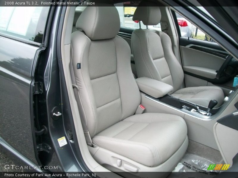 Polished Metal Metallic / Taupe 2008 Acura TL 3.2