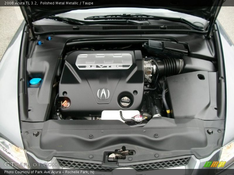 Polished Metal Metallic / Taupe 2008 Acura TL 3.2