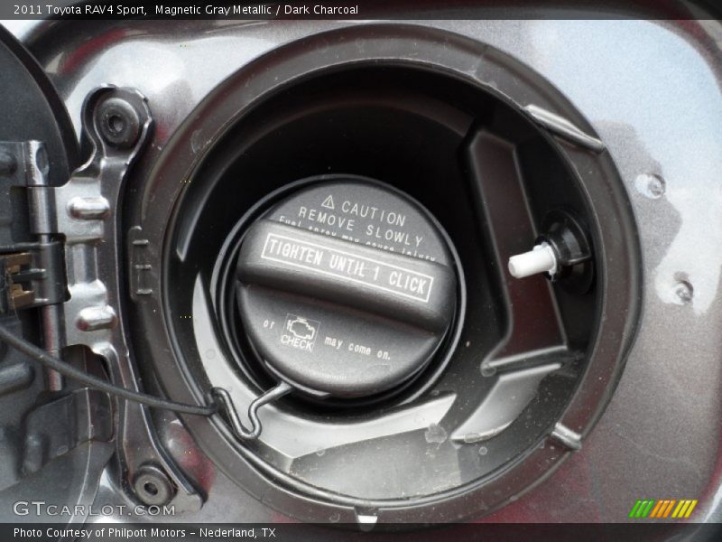 Magnetic Gray Metallic / Dark Charcoal 2011 Toyota RAV4 Sport