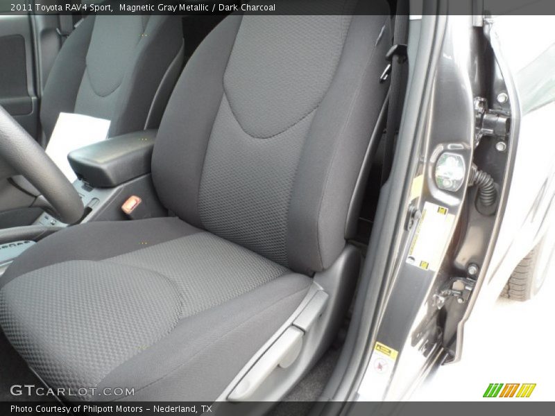 Magnetic Gray Metallic / Dark Charcoal 2011 Toyota RAV4 Sport